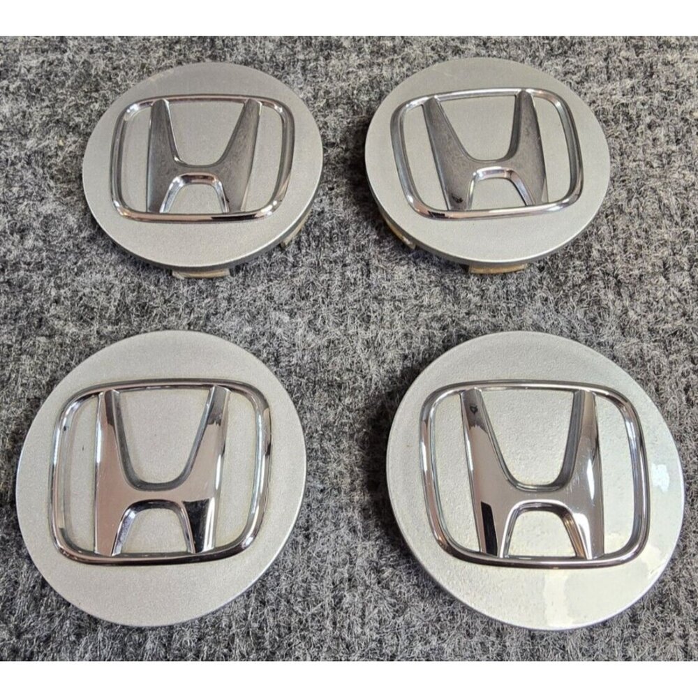 (4) 2000-2020 Honda Accord Center Silver Wheel Center Cap PS+PPE 44742 #98